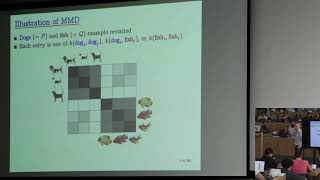 Arthur Gretton - The maximum mean discrepancy and Generative Adversarial Networks