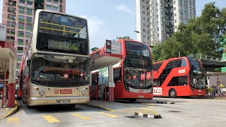 （最後两強）「KS短躉之旅」（下層導航展望）Hong Kong Bus 九巴 KMB ATS147 KS8269@64K由大埔墟開往元朗西（全程不剪接）