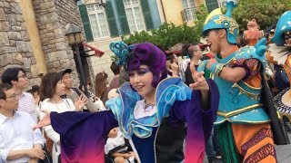 【ディズニー ハロウィン】フェスティバル・オブ・ミスティーク ダンサー入退場