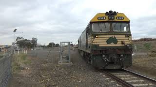 Freight Australia G524, Pacific National BL29 9245 Grain Departing Geelong Grain Loop