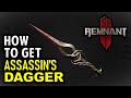 How to Get Assassin's Dagger | Remnant 2 (Secret Weapons Guide)