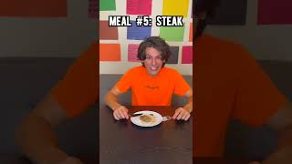 Eating ONLY $1 Food FOR a WEEK... (Do NOT Try) #shorts