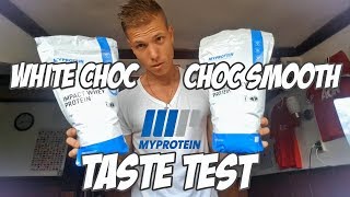 MYPROTEIN UNBOXING AND TASTE TEST | FIRST TIME FLAVOURS!