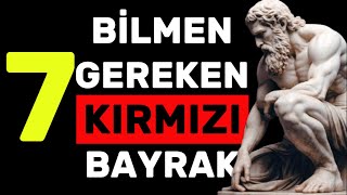 SADECE SİZİ KULLANAN ve SİZİ UMURSAMAYAN BİR KİŞİNİN 7 TUTUMU | Stoacılık