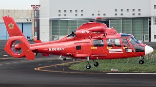 Tokyo Heliport:AS365, R44,AW-109,AS350 ,Bell-407GXI and more