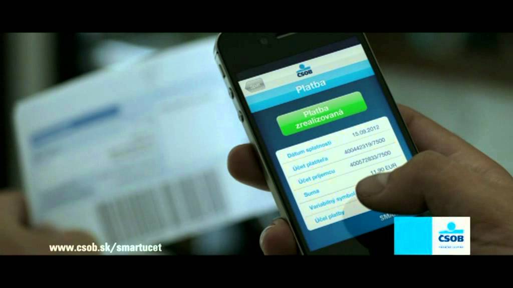 čsob Smartbanking Smartúčet 2012 Youtube