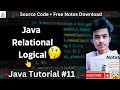 Java Tutorial: Relational and Logical Operators in Java (Hindi)