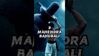 TOP 5 MOST POWERFUL CHARACTERS IN BAHUBALI😱#shortvideo#shorts#viral#trending#statusvideo#top5#reels