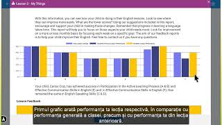 Cum să accesezi rapoartele de prezență și feedback-ul profesorului