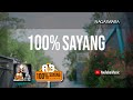 R n B - 100% Sayang (Official Lyrics Video)