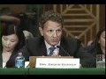 Senator Menendez Questions Sec. Geithner on Chinese Currency Valuation in the Banking Committee