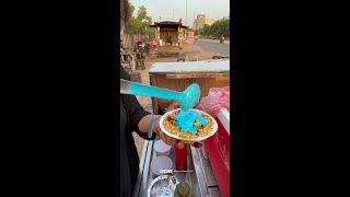 Ahmedabad का Viral Blue Dahi Vada😋 Street Food, Ahmedabad Food #ahemdabadfood #khanaindiaka