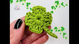 Crochet Easy Clover / Shamrock – Simple Tutorial for Beginners