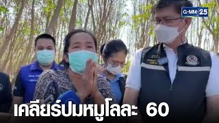 โร่คลียร์ใจเจ้าของฟาร์มหมูกก.ละ 60 บาท | เคาะข่าวเช้า | GMM25