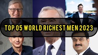 Who Are The 5 Richest Men in The World in 2023? #shorts #reels #trending