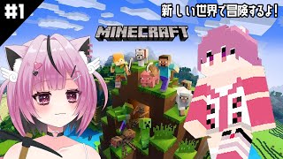 #1【Minecraft】マイクラの新しい世界で #朝活 だ！【#新人vtuber 】