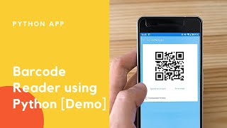Barcode/QR code reader in Python (Quick Demo)