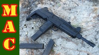Full-auto Uzi SMG sand test!