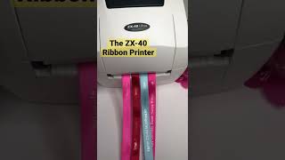 Ribbon Printing Machine 2023 - Print upto four ribbons at a time with the ZX-40 Ribbon Printer