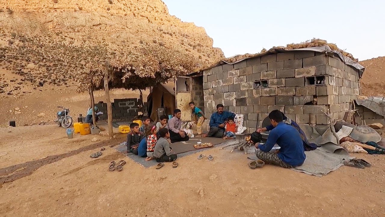 The Village Nomadic Lifestyle Of Iran Youtube