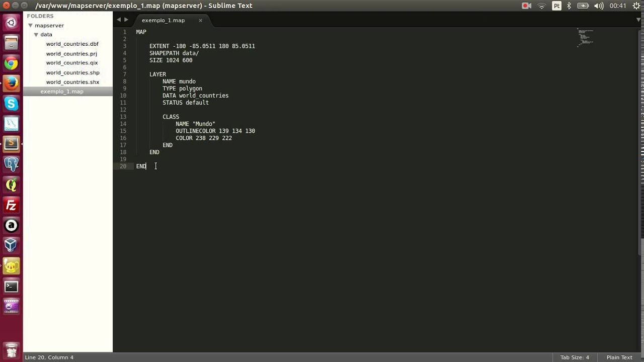 Tutorial Mapserver Parte 1 Youtube