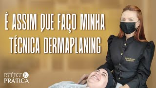 Passo a passo de como faço o dermaplaning | Dobre seu faturamento com essa técnica.