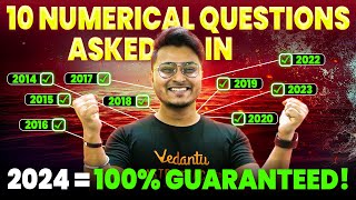 10 Most Important Numerical Questions (Repeated PYQs) from Class 10 Physics for CBSE Board 2024! 🔥