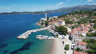 CROATIA / LOPUD ISLAND / DUBROVNIK / AERIAL VIEW 1