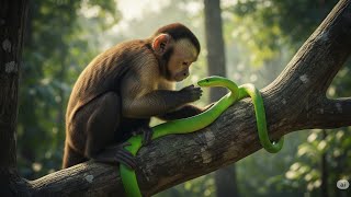 Jungle Jodi: Monkey & Snake's Unlikely Friendship!