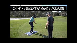 Chipping Lesson w/ PGA Tour coach Mark Blackburn