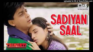Sadiyan Saal _ Trimurti _ Alka Yagnik, Udit Narayan _ Anil Kapoor, Sharukh Khan  _ 90's Song