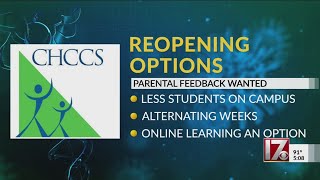Parents can offer feedback for CHCCS reopen plans