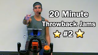 20 Minute Spin Class | Throwback Jams #1 | Get Fit Done