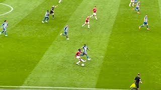 Aaron Wan-Bissaka CRAZY Dribbling in FA Cup Semi Final 🤯😱🕸️!! Manchester United vs Brighton AHA