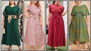 Chubby Women outfits 2025 | Plus Size Women Dresses Design