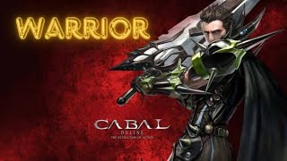 Warrior Active,Sub,Upgrade and Rotation Skills Guide and tips Cabal Infinite Combo Mobile