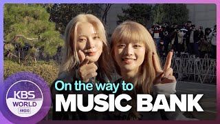 [4K] (G)I-DLE, Stray Kids, Dreamcatcher, NMIXX… | On the way to music bank 221021