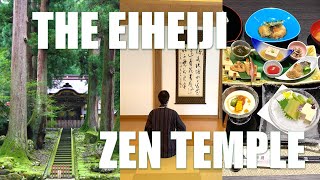 The Eiheiji Zen Temple, Zazen Meditation and Shojin Ryori Buddhist Cuisine | Experience Fukui, JAPAN