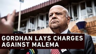 Gordhan lays criminal charges against Malema