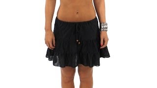 J. Valdi Underwater Jacquard Tiered Skirt | SwimOutlet.com