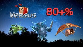 【Matteo】BH9 80+% Attack Strategy(12 Mins 1 Pekka 12 Hogs) #840