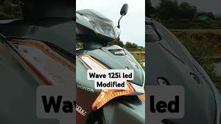 Wave 125i led modified