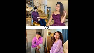 Mr faisu 💜jannat zubair VS Riyaz Aly ♥️ Anushka sen beautiful 😍 pic ✨status 🌹#short #trending