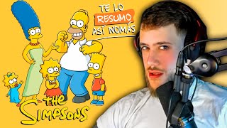 HOMER vs HOMERO 🤷 Reacción a TE LO RESUMO ASÍ NOMÁS de LOS SIMPSONS