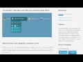 CSS3 Animation Menu: 100% CSS-driven designs