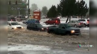 Continúan rescates en Colorado por inundaciones - UVideos