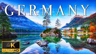 FLYING OVER GERMANY (4K UHD) - Relaxing Music With Stunning Beautiful Nature (4K Video Ultra HD)