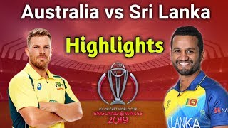World cup australia vs Sri Lanka match highlights | aus vs sri | match world cup