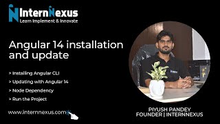 Angular 14 installation and update