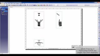 CATIA Drawing Management with Large Assembly